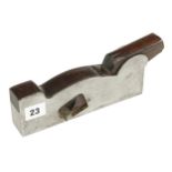 A 1 1/2" iron shoulder plane with rosewood infill and wedge G+
