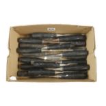 23 chisels mainly by STANLEY, some light rust G