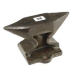 An attractive 10lbs bench anvil 8" x 2 1/4" G