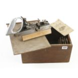 A LEWIN Universal plough with cutters in orig box G