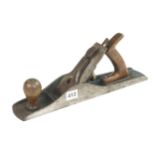 A unnamed iron fore plane with corrugated sole and Beekin iron G