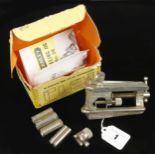 A STANLEY No 59 dowelling jig in orig box G+