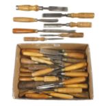 40 chisels and gouges G+