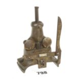 A PRESTON No 1460 Patent punch saw set for restoration G-