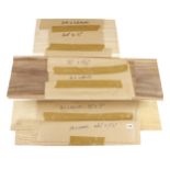 48 sheets of wood veneers G