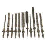 11 unhandled chisels G+