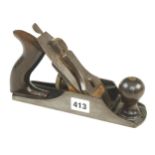 A STANLEY Bedrock No 604 smoother, repair to side casting G