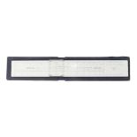 A 13" Cost and Profit Reckoner slide rule By B.R.L. with a copy of instructions G+