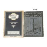 STANLEY Tools Cat. No 34 British ed. and BROWN & SHARPE Cat. No 33A G+