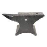 A vet heavy anvil 24"x6"x12" high. Estimated 100kgs plus, Not for mailing G+