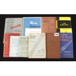 Eight slide rule manuals and instruction books G+