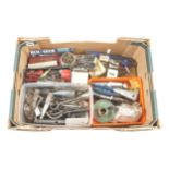 A box of engineer's and other tools G