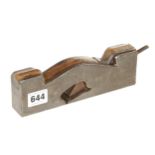 An iron shoulder plane by HOLLAND 8" x 1 1/4" few pitting spots to sole G+
