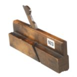 A 1 3/8" moulding plane by HOLTZAPFFEL G