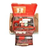 Two impact fixing tools by HILTI and UCAN with cartridges G