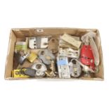 Various hinges, mortice locks and pad locks G