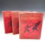H.W. WILSON. 'Japans Fight For Freedom, The Story of the War between Russia and Japan', 3 vol,