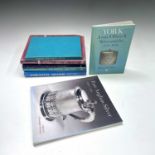 Five antique silver reference books relating to provincial silver (5)