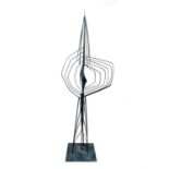 June Barrington-WardElemental Form 1972Steel sculptureHeight: 290cmProvenance: From the Estates of