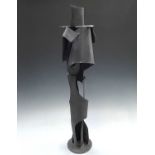 June Barrington-WardArmoured KnightSteel sculptureH:84cmProvenance: From the Estates of June