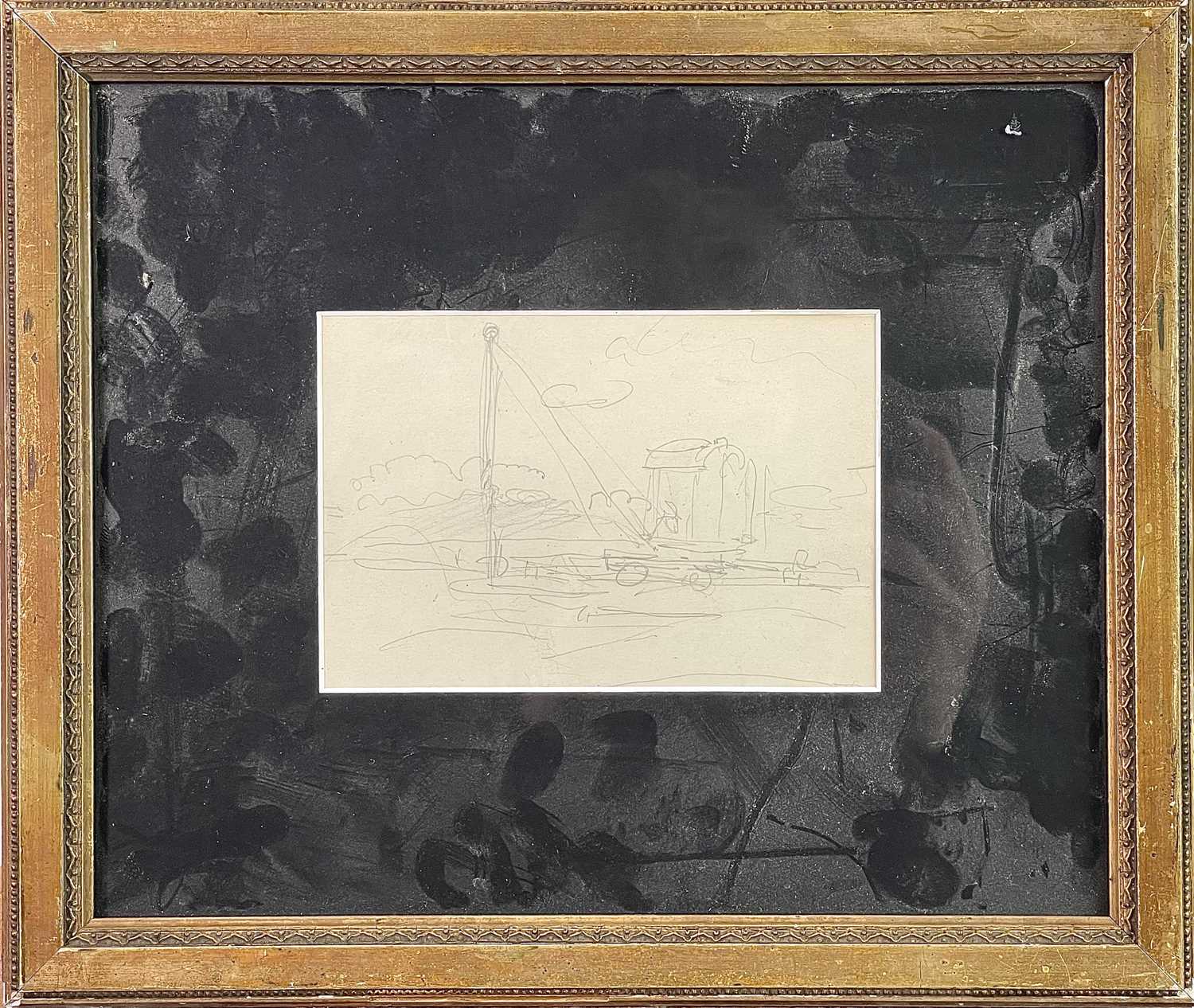 Philip Wilson STEER (1860-1942) A pencil sketch Attributed verso 11 x 16cm - Image 3 of 3