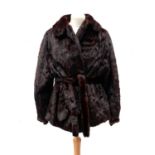 A Fishers Furriers Preston fur coat together with another ladies fur coat. (2).