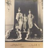 THE ROYAL FAMILY OF GEORGE VI - A Royal Coronation photograph by Dorothy Wilding of George VI, Queen