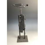June Barrington-WardStanding Figure 1965Steel sculpture53.5cmProvenance: From the Estates of June