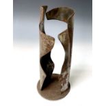 June Barrington-WardVertical Cylinder FormSteel sculptureH:31cm