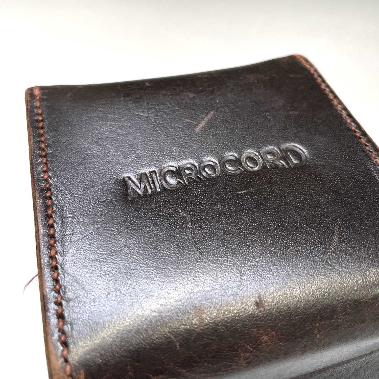 Microcord Twin Reflex camera in leather case with original box.Condition report: The shutter is in - Image 8 of 9