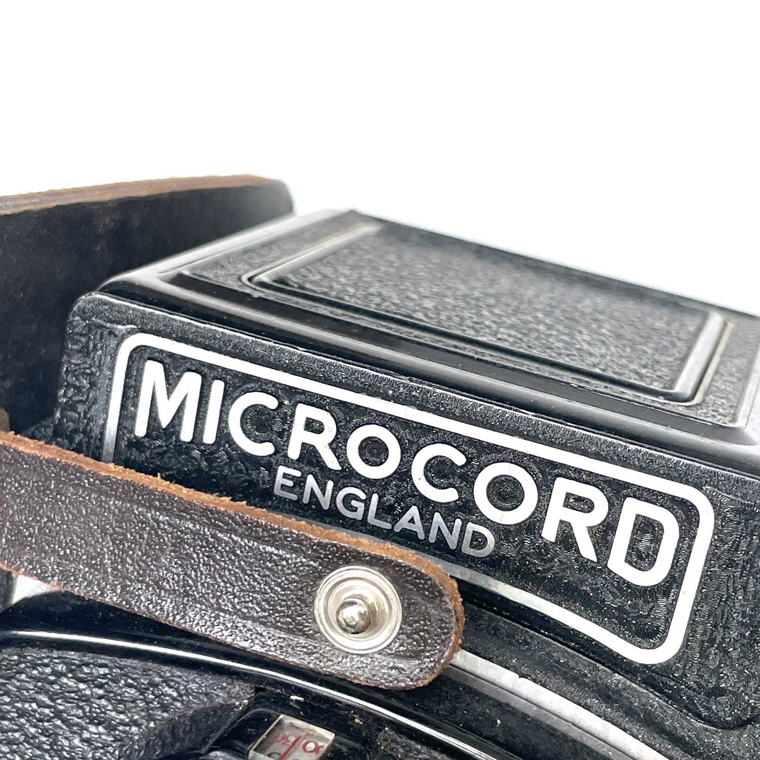 Microcord Twin Reflex camera in leather case with original box.Condition report: The shutter is in - Image 4 of 9