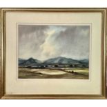 Constance GREEN A Break in the Clouds watercolour signed Exhibited at the R.I 1978 label to verso,