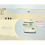 Bryan PEARCE (1929-2006) St Ives Screenprint Signed and dated '90 42x52cm sight size Provenance:-