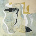 Jeremy ANNEAR (1949) Sand & Coast Forms Oil on canvas Initialled and dated '99 71 x 71cm