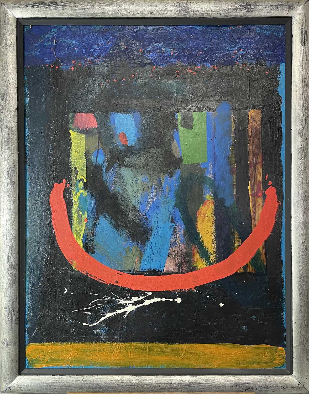 Bruer TIDMAN (1939) Untitled Oil on board Signed and dated '94 107x82cm The Estate of Richard - Image 3 of 3