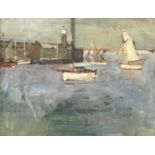 St Ives School The Harbour Oil on canvas 40x50cmCondition report: There are several issues with this
