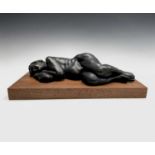 Barbara TRIBE (1913-2000) Maria Asleep Bronze Signed, dated 1969 and numbered 1/12 Artists label