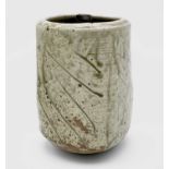 Janet LEACH (1918-1997) A stoneware vessel with celadon glaze Impressed personal and Leach