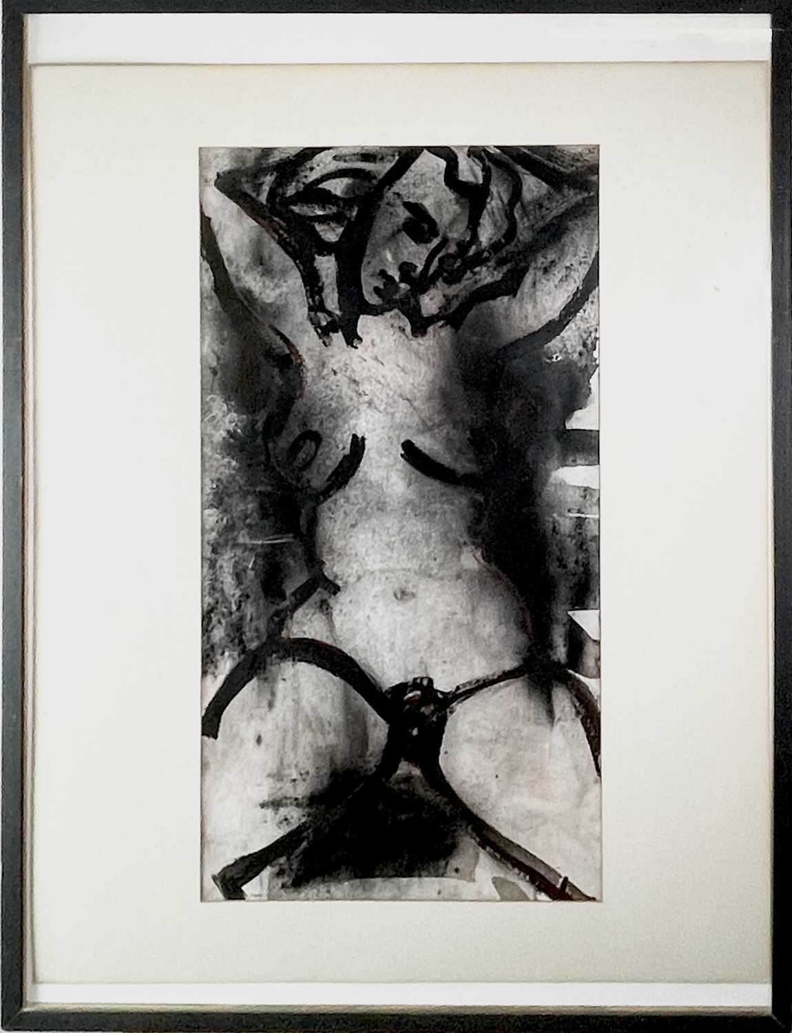 Bruer TIDMAN (1939) Nude Mixed media Signed and dated '95, further signed and inscribed to verso - Image 2 of 3