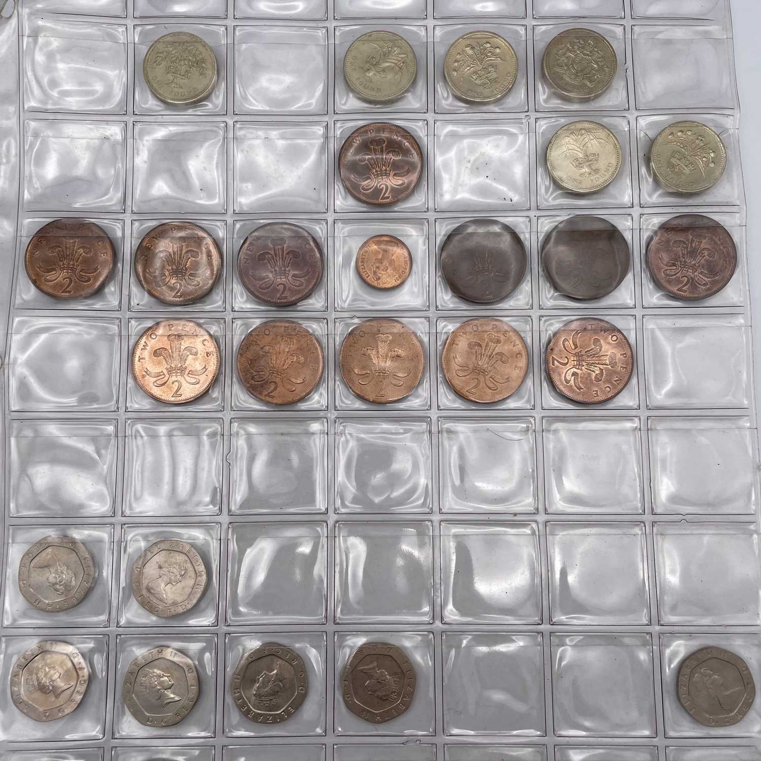 Great Britain Decimal Coinage. A plastic tray containing in excess of £65 of higher grade/ - Image 8 of 17