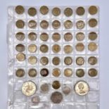 Great Britain / Isle of Man. Comprising a run of brass 3d coins 1937 to 1967 including rare 1946 and