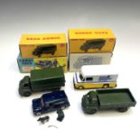 Original Corgi / Dinky Toys in Reproduction Boxes (x3) plus boxed Dutch Lion Car. Comprising: no.448