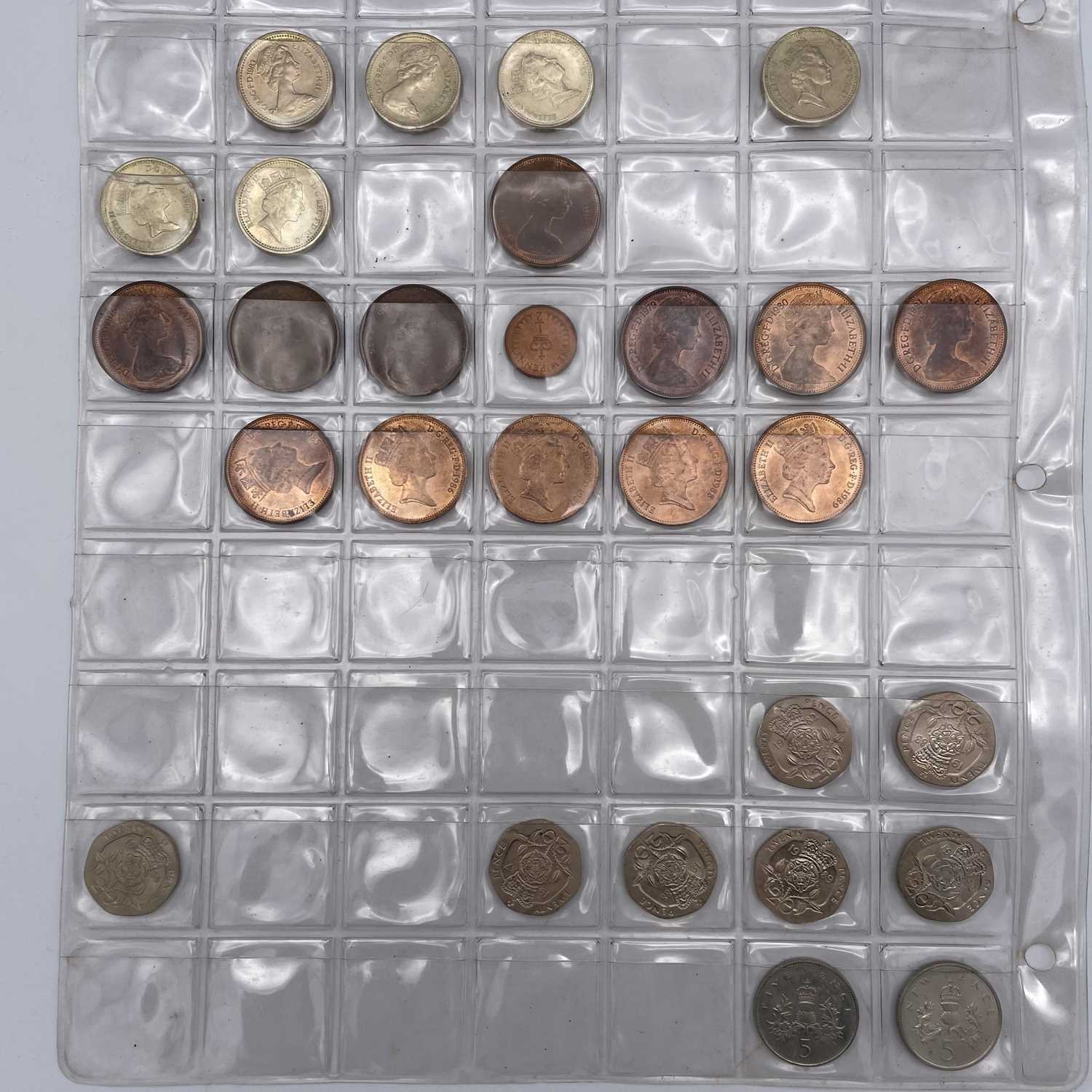 Great Britain Decimal Coinage. A plastic tray containing in excess of £65 of higher grade/ - Image 9 of 17