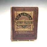 Pre 1890's Lincoln GB / Empire / World Album. An original unpicked album with stamps affixed by