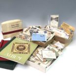 G.B and World Stamps. Large box containing interesting assortment of stamps, Victorian - recent