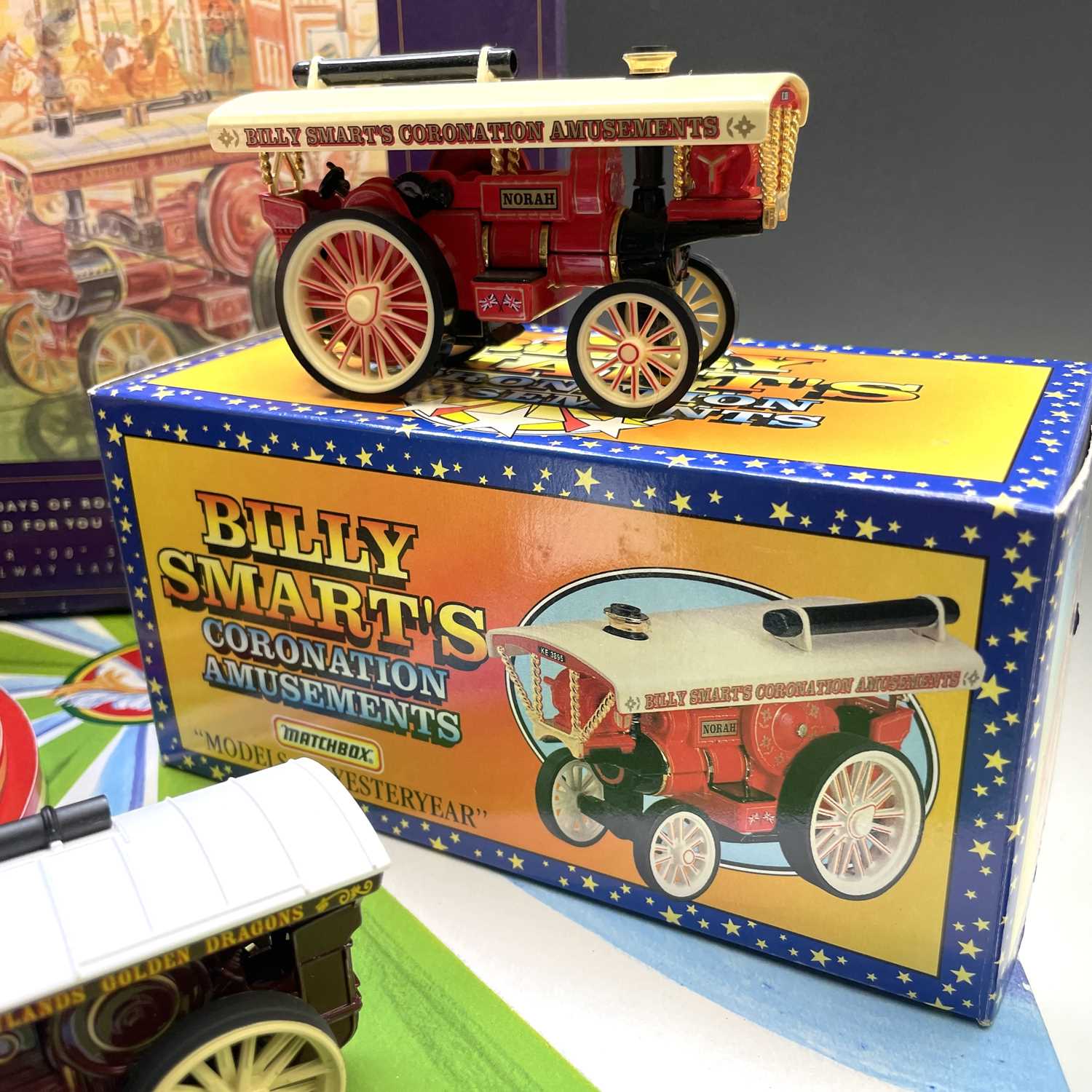 Fairground Boxed Models (x4). Comprising: Corgi die cast "The South Down Gallopers" 1:50 scale; - Image 4 of 8