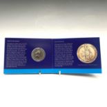 G.B. £50 Silver Proof 2015 Coin. Comprising Britannia £50 fine silver coin in original Royal Mint