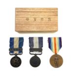 Japan WWI Medals - 3 Medals. War Medal 1914-15, War Medal 1914-1920 and Inter Allied Victory Medal