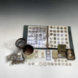 Great Britain pre 1920 Silver Coinage, pre Decimal Coinage and Military Badges and Buttons.