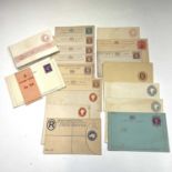 Victorian and later Official G.B. Postal Stationery. Comprising a rare set of 21 x 1d Penny Pink